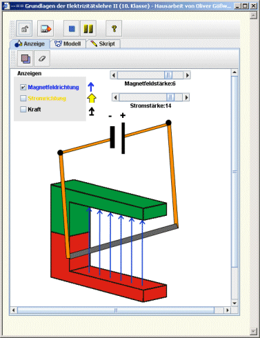 Simulation geladen und gestartet